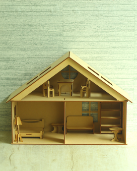 Earthytweens-DIY Miniature Doll House