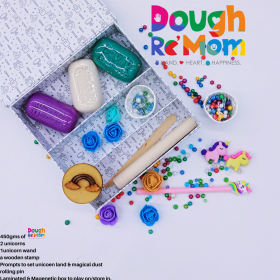 Dough Re Mom-The Unicorn Play Kit