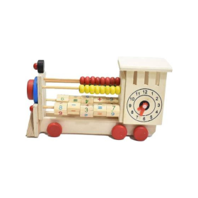 DruArts Handmade Wooden Abacus Train for kids & Toys 