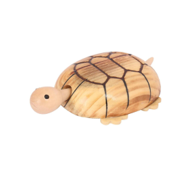 DruArts Handmade Wooden Tortoise Toy for Kids