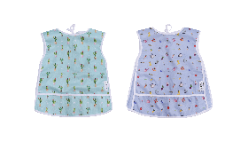 Infant and Toddler Weaning Bib Combo Pack-Cute Cactus and Garden Love