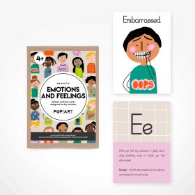 Pop Goes The Art-Flash & Fact Cards | Emotions and Feelings