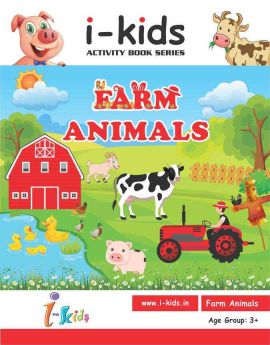 i-kids Farm Animals Activity Book
