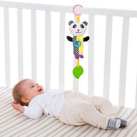 Baby Moo Panda White Hanging Toy With Teether - FK1901A-WHPND