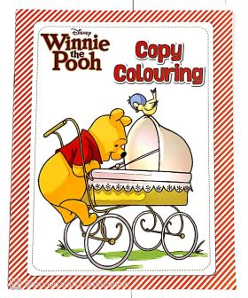SCHOLARS HUB-Winnie the Pooh Copy Colouring