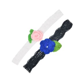 Funkrafts Crochet Girls Headbands Pack of 2 - Multicolor-FUNHB446