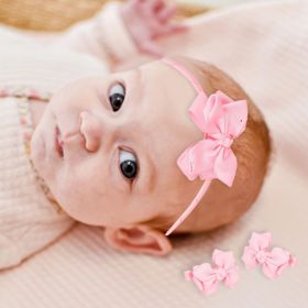 Baby Moo Baby Pink Headband Set - HB-S-15-PINK2