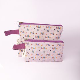 Pop goes the Art-Pair of Pouches | Hello