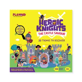 playqid-heroic knights - the castle saviour search and find puzzle