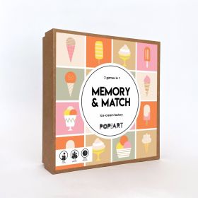 Pop Goes The Art-Memory and Match Game - Ice Cream Factory