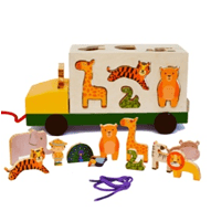 Little Jamun-Animal safari With Truck