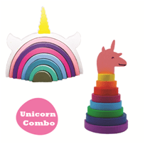 Little Jamun-Magical Unicorn Stacker and Ring