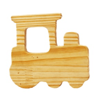 Little Jamun-Choo Choo Train Wooden Rattle