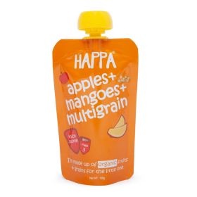 Happa Organic Apple+ Mango+Multigrain