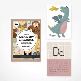 Pop Goes The Art-Flash & Fact Cards | Imaginary Creatures