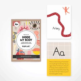 Pop Goes The Art-Flash & Fact Cards | Inside My Body