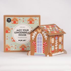 Pop goes the Art-JAZZ YOUR GINGERBREAD HOUSE