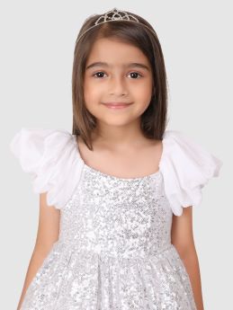 Jelly Jones- Sequance Flared Dress-2-3 Years