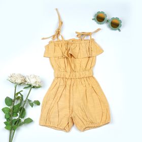 Lille Barn-Super Soft Jumpsuit, intentionally designed from 100% Organic Cotton & Linen will keep your baby cozy yet comfortable. -Jumpsuit (Girls)