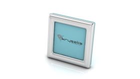 Sterling Silver Photo Frame for Baby and Kids - Classic Square