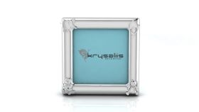 Sterling Silver-Silver Plated Photo Frame for Baby & Kids- Square with Animal Motifs