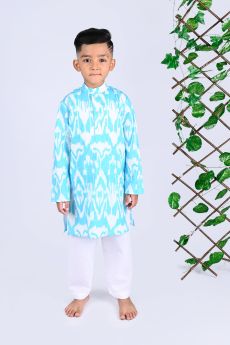 THE COTTON STAPLE-AIR IKAT SET-2-3 Years