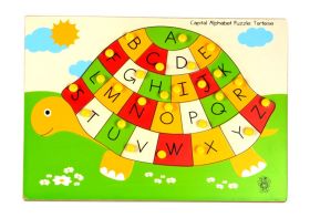 Skillofun-My Alphabet Tortoise (With Knobs) (Capital ABC)