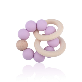Lille Barn-Round Teether-Lavender
