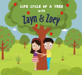 Zayn and Zoey-Life Cycle of A Tree