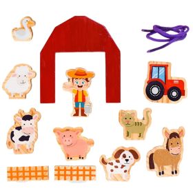 Little Jamun-3 in 1 Open Ended Free Play Toys - Farm Life