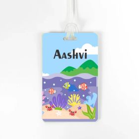 Babble Wrap-Luggage Tag - Under Water