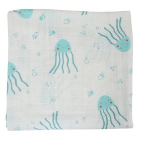 ItsyBoo-Jelly Fish Muslin Swaddle