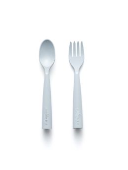 Miniware My First Cutlery Fork & Spoon Set  Aqua