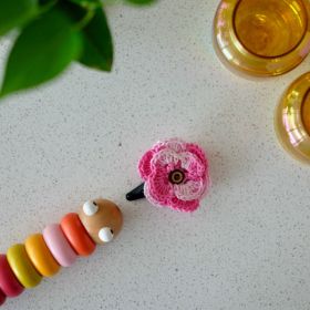 Neemboo Crochet Clip Single - Pinkalicious