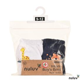 Nuluv Boys brief - style incut-Animals