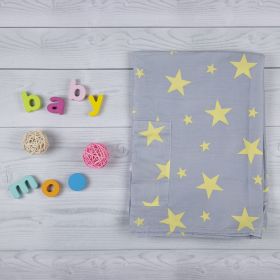 Baby Moo-Your Star is Born Grey And Yellow Nursing Cover