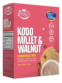 Early Food Kodo Millet & Walnut Porridge Mix, 200g