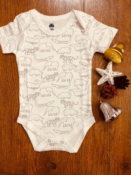 Tots and Tykes-cotton onesie 2