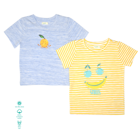 Greendeer-Organic Fruity Smiles T-Shirts : Set of 2