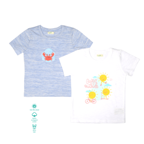 Greendeer-Organic Fun in the Sun T-Shirts : Set of 2