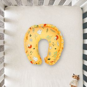Baby Moo Floral Yellow Neck Support Pillow - P3394-YELFLR