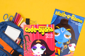 The Pretty Geeky Ramayan Combo | Two amazing Math + Coding games based on the epic of Ramayana|Perfect Diwali gift for kids