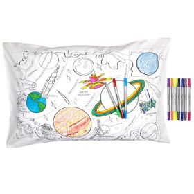 Pink Parrot Kids-space explorer pillowcase 