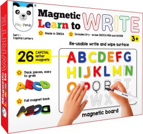 Play Panda Magnetic Learn to Write Capital Letters