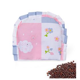 Baby Moo-Floral Pink Rai Pillow