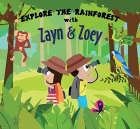 Zayn and Zoey-Explore The Rainforest