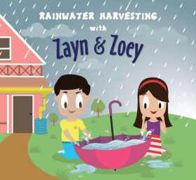 Zayn and Zoey-Rainwater Harvesting