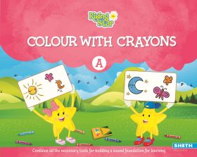 Sheth Books-Rising Star Colour With Crayons - A