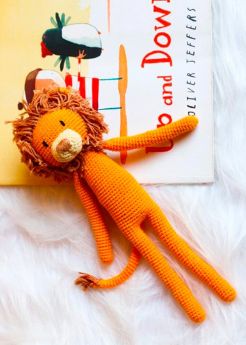 Bombay Toy Company-Rumi Crochet Collection |Leo the Lion-Mango Man