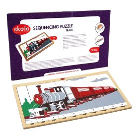 Skola Toys-Sequencing Puzzle Train